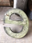 画像3: Vintage Advertising Store Display Letters Sign “ e ”  (M226)  (3)