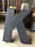 画像2: Vintage USA Original Movie Theatre Marquee Letter Signs “ K ”  (M244)  (2)