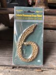 画像2: Vintage Hillman 3-Inch Colonial Hammersd Brass Plated House Number 6 (M209)  (2)