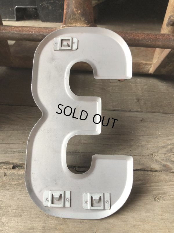 画像3: Vintage USA Original Movie Theatre Marquee Letter Signs “ 3 ”  (M240) 