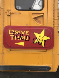 Original Carl's Jr Hardee's Advertising Drive-thru Vintage Sign (M262)