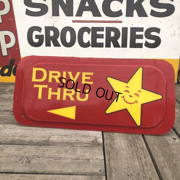 画像2: Original Carl's Jr Hardee's Advertising Drive-thru Vintage Sign (M262)