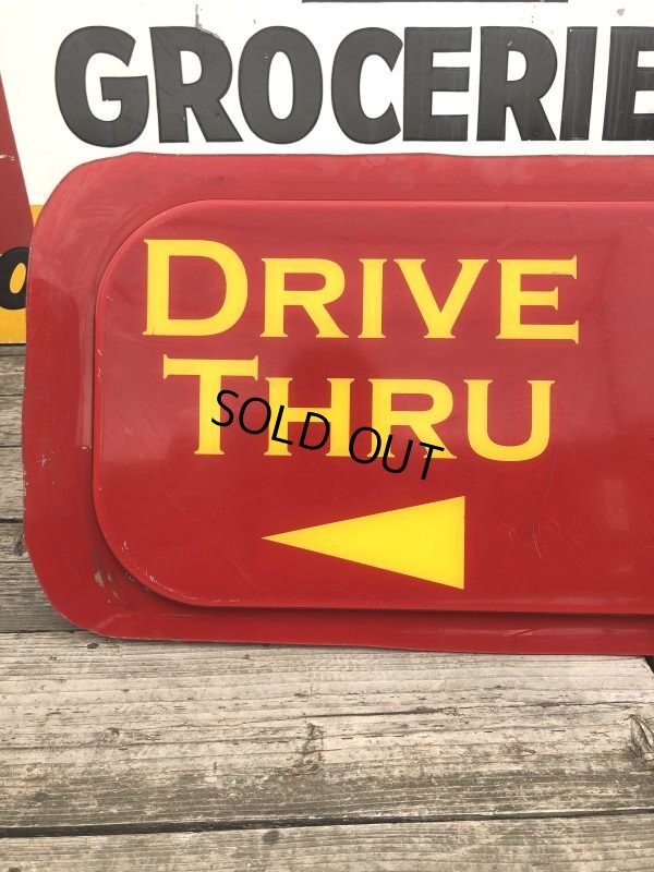 画像7: Original Carl's Jr Hardee's Advertising Drive-thru Vintage Sign (M262)