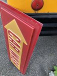 画像5: Vintage CAR WASH Service Station Sign (M263)