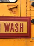 画像17: Vintage CAR WASH Service Station Sign (M263)