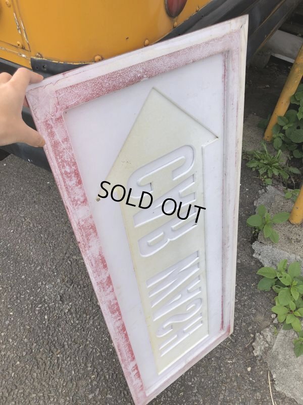 画像9: Vintage CAR WASH Service Station Sign (M263)