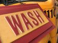 画像3: Vintage CAR WASH Service Station Sign (M263)