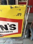 画像9: Vintage WYNN'S FRICTION PROOFING Oil Store Display Sign Rack (M264) 