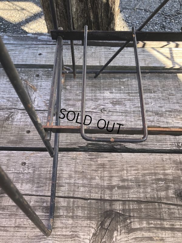 画像10: Vintage Interstate Batteries Advertising Sign Metal Store Display Rack Stand (M265) 