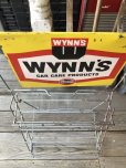 画像13: Vintage WYNN'S FRICTION PROOFING Oil Store Display Sign Rack (M264) 