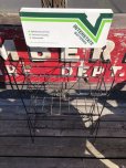 画像3: Vintage Interstate Batteries Advertising Sign Metal Store Display Rack Stand (M265) 