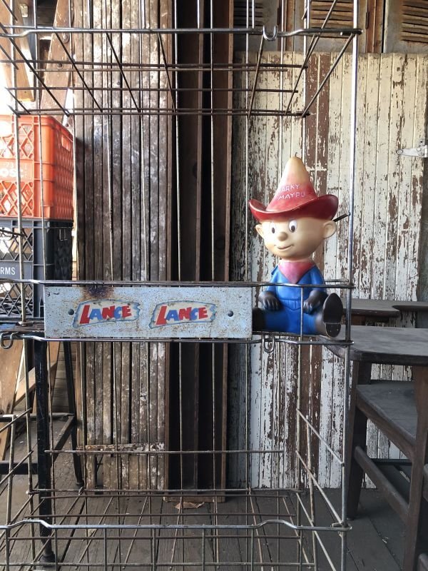 画像19: Vintage Lance Snacks Grocery Country Store Advertising Display Rack Sign (M266) 