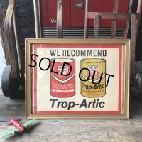 60s Vintage Phillips 66 Trop Artic 1 Quart Motor oil Can Sign (M267) 