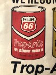 画像4: 60s Vintage Phillips 66 Trop Artic 1 Quart Motor oil Can Sign (M267) 