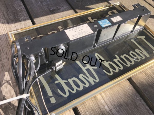 画像10: Vintage Advertising Budweiser Beer I Heard That! Lighted Store Display Sign (M269)