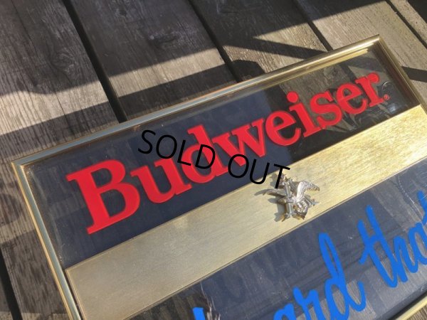画像12: Vintage Advertising Budweiser Beer I Heard That! Lighted Store Display Sign (M269)