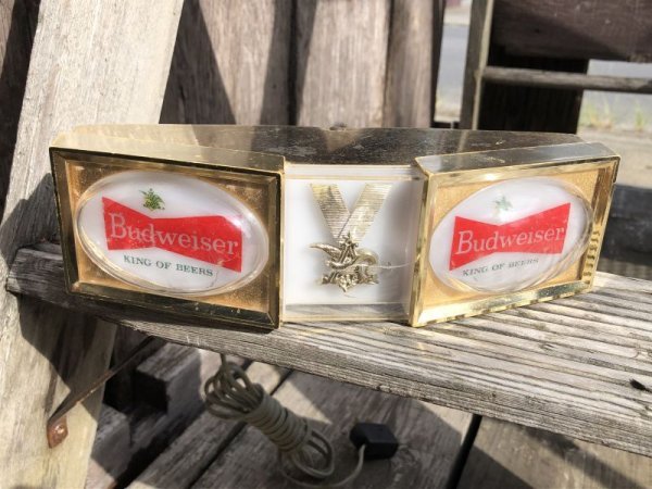 画像15: Vintage Budweiser Beer Lighted Store Display Advertising BAR Sign (M270) 