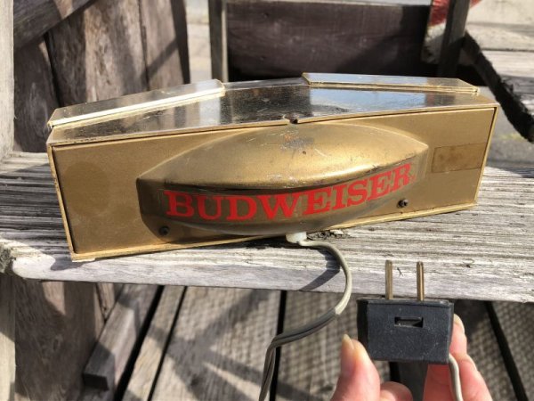 画像14: Vintage Budweiser Beer Lighted Store Display Advertising BAR Sign (M270) 