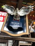 画像4: Vintage Michelob Light Beer 3D Eagle Plaque Store Display Lighted Sign (M272) 