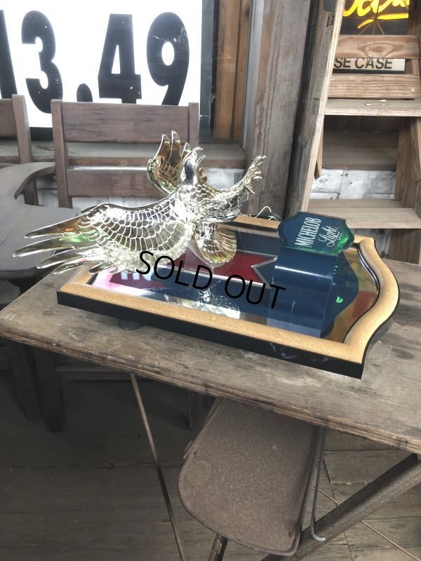 画像15: Vintage Michelob Light Beer 3D Eagle Plaque Store Display Lighted Sign (M272) 