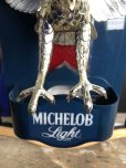 画像13: Vintage Michelob Light Beer 3D Eagle Plaque Store Display Lighted Sign (M272)  (13)