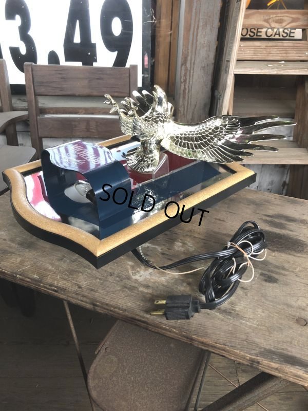 画像14: Vintage Michelob Light Beer 3D Eagle Plaque Store Display Lighted Sign (M272) 