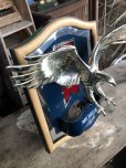 画像8: Vintage Michelob Light Beer 3D Eagle Plaque Store Display Lighted Sign (M272) 