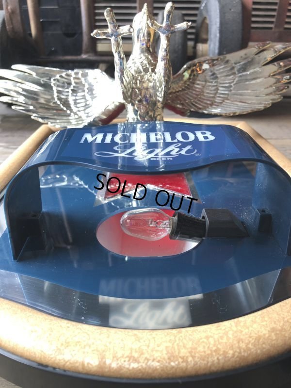 画像17: Vintage Michelob Light Beer 3D Eagle Plaque Store Display Lighted Sign (M272) 