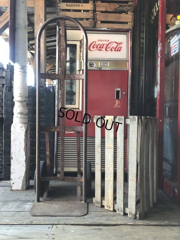 画像20: 【店舗引き取り限定】 Vintage Antique Old Industrial Heavy Duty Hand Truck Dolly (M275) 