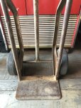 画像3: 【店舗引き取り限定】 Vintage Antique Old Industrial Heavy Duty Hand Truck Dolly (M274) 