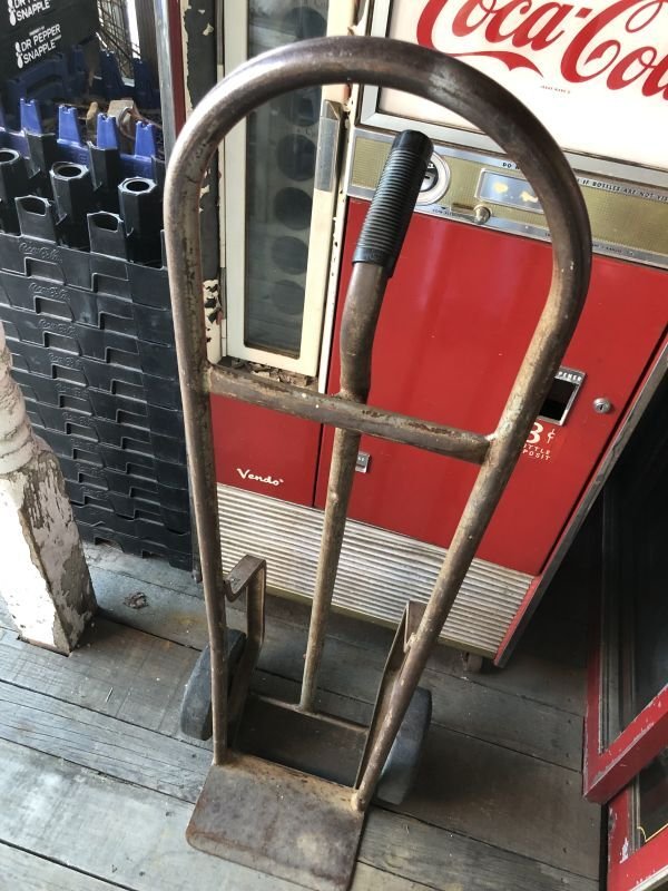 画像2: 【店舗引き取り限定】 Vintage Antique Old Industrial Heavy Duty Hand Truck Dolly (M274) 