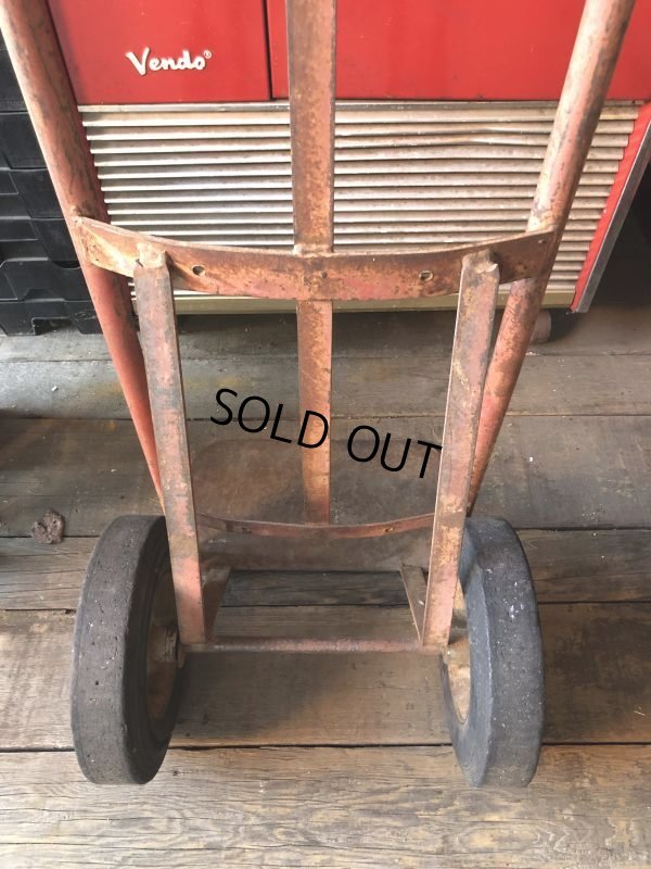 画像13: 【店舗引き取り限定】 Vintage Antique Old Industrial Heavy Duty Hand Truck Dolly (M275) 