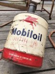 画像6: Vintage Mobil 5GL Motor Gas/Oil Can (M276) 