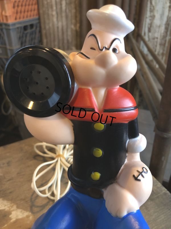 画像5: 80s Vintage Popeye Pushbutton Telephone (M278) 