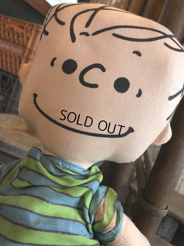 画像3: Vintage Snoopy Linus Rag Doll (M278) 