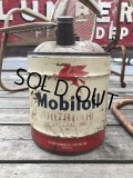 Vintage Mobil 5GL Motor Gas/Oil Can (M276) 