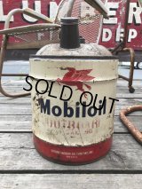 Vintage Mobil 5GL Motor Gas/Oil Can (M276) 