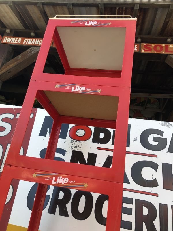 画像9: 【店舗引き取り限定】 80s Like Cola Advertising Hard Plastic Store Display Shelf Rack (M280)