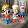 70s Vintage Pop Sanp Crackle vinyl doll Set (M279) 