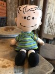 画像1: Vintage Snoopy Linus Rag Doll (M278)  (1)