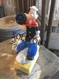 80s Vintage Popeye Pushbutton Telephone (M278) 
