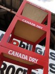 画像10: 【店舗引き取り限定】 80s CANADA DRY Advertising Hard Plastic Store Display Shelf Rack (M281)