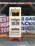 【店舗引き取り限定】 Vintage VESS Advertising Hard Plastic Store Display Shelf Rack (M282)