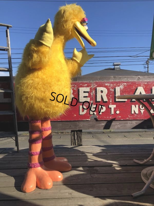 画像6: 【店舗引き取り限定】 Vintage Sesame Street Big Bird Store Display Life size Statue RARE! Hard to Find!!! (M283)