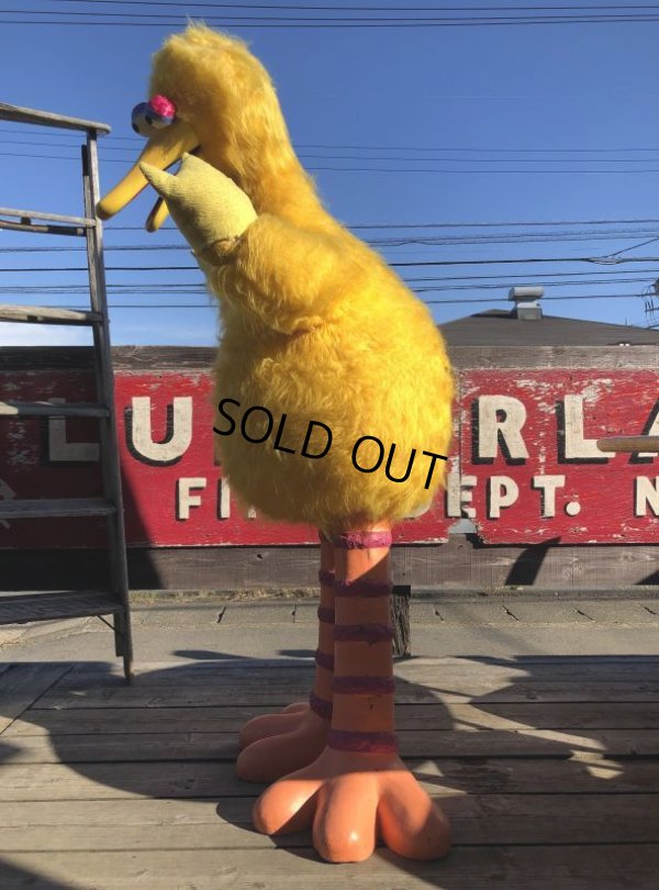 画像2: 【店舗引き取り限定】 Vintage Sesame Street Big Bird Store Display Life size Statue RARE! Hard to Find!!! (M283)