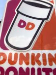 画像10: 【店舗引き取り限定】 大型245cm Vintage Advertising Dunkin' Donuts Store Display Sign Huge !!! (M284)