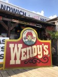 画像13: 【店舗引き取り限定】 大型195cm Vintage Advertising Wendy's Old Fashioned Hamburgers Store Display Sign Huge !!! (M285)