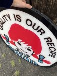 画像12: 【店舗引き取り限定】 大型92cm Vintage Advertising Wendy's Wendy Store Display Sign Huge!!! (M285)