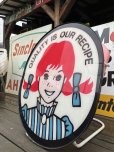 画像15: 【店舗引き取り限定】 大型92cm Vintage Advertising Wendy's Wendy Store Display Sign Huge!!! (M285)