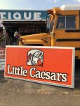 画像10: 【店舗引き取り限定】 大型245cm Vintage Advertising Little Caesars Pizza Store Display Sign Huge!!! (M286)
